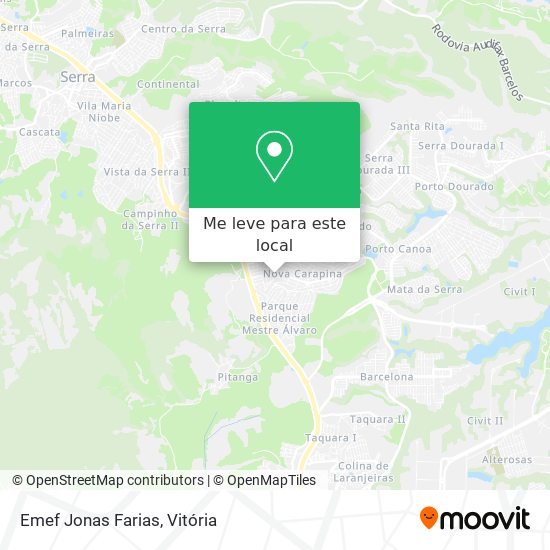 Emef Jonas Farias mapa