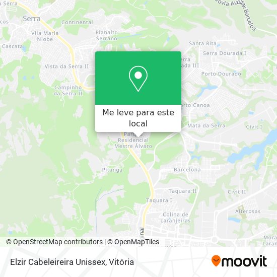 Elzir Cabeleireira Unissex mapa
