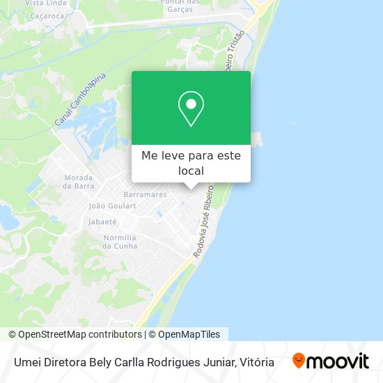 Umei Diretora Bely Carlla Rodrigues Juniar mapa