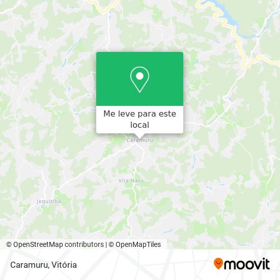 Caramuru mapa