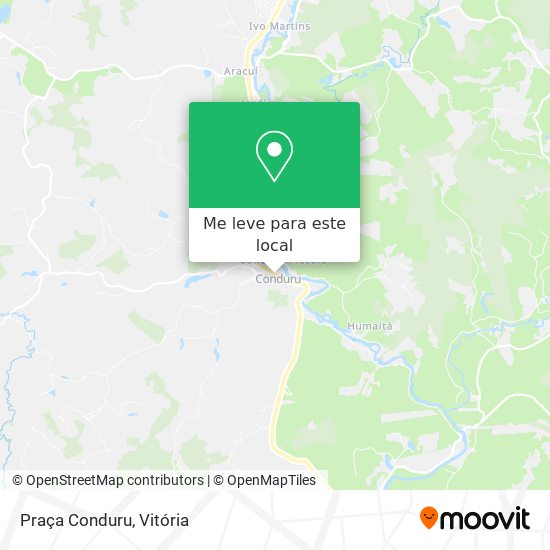Praça Conduru mapa