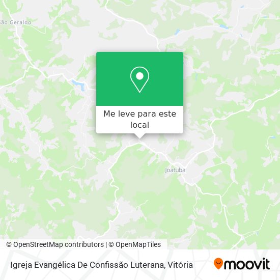 Igreja Evangélica De Confissão Luterana mapa