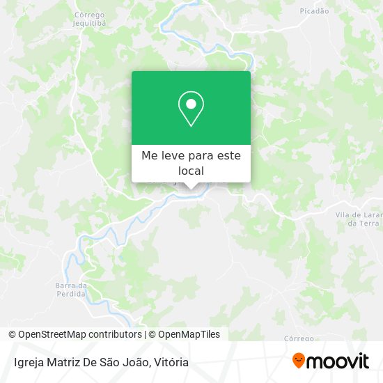 Igreja Matriz De São João mapa