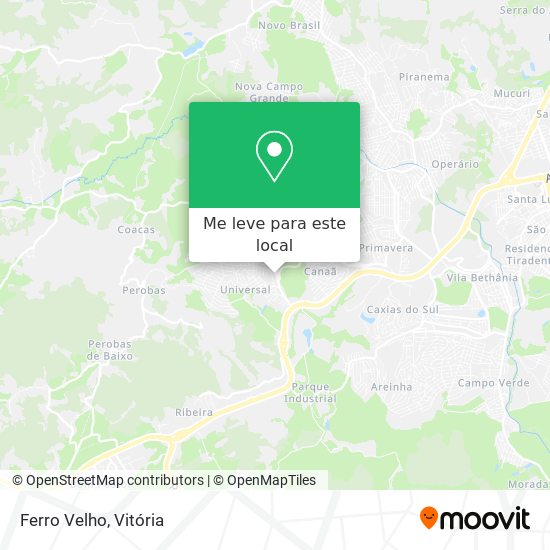 Ferro Velho mapa