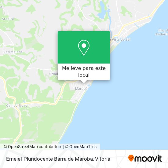 Emeief Pluridocente Barra de Maroba mapa