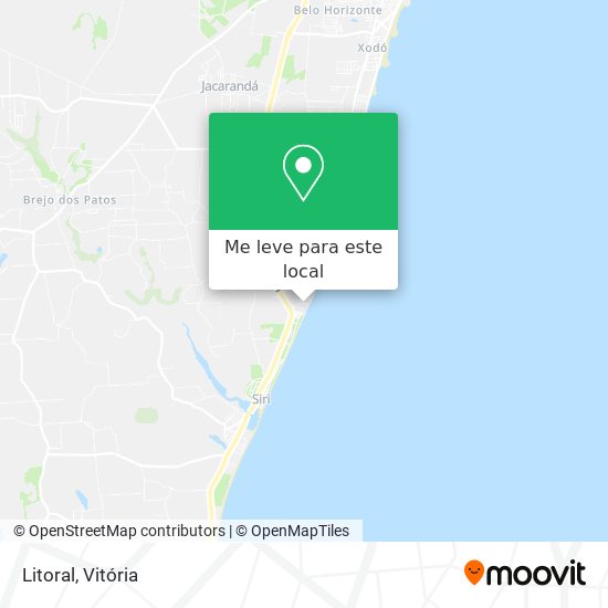 Litoral mapa