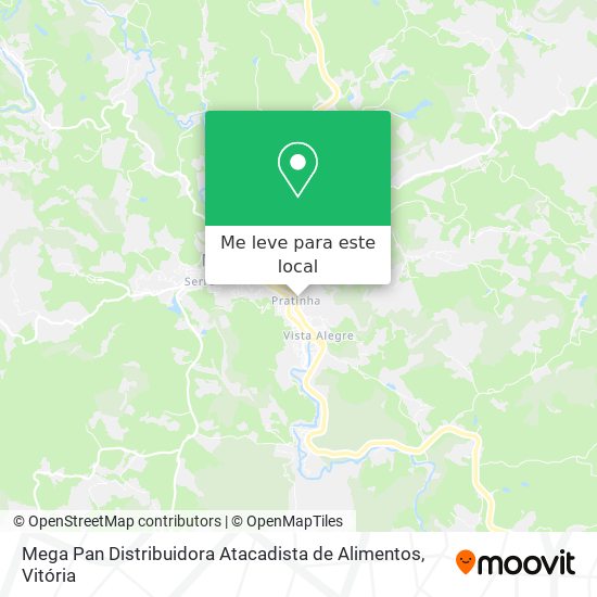 Mega Pan Distribuidora Atacadista de Alimentos mapa