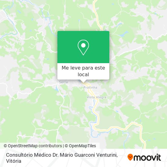 Consultório Médico Dr. Mário Guarconi Venturini mapa