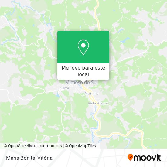 Maria Bonita mapa