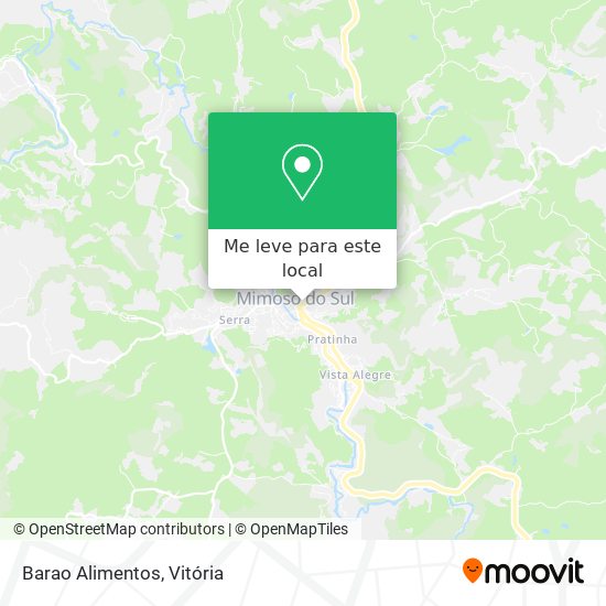 Barao Alimentos mapa