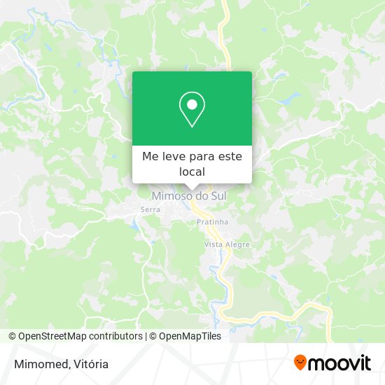 Mimomed mapa