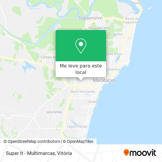 Super It - Multimarcas mapa
