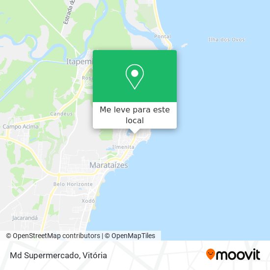 Md Supermercado mapa