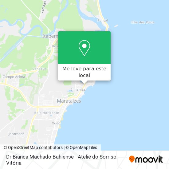 Dr Bianca Machado Bahiense - Ateliê do Sorriso mapa