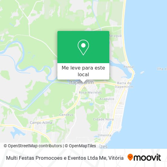 Multi Festas Promocoes e Eventos Ltda Me mapa