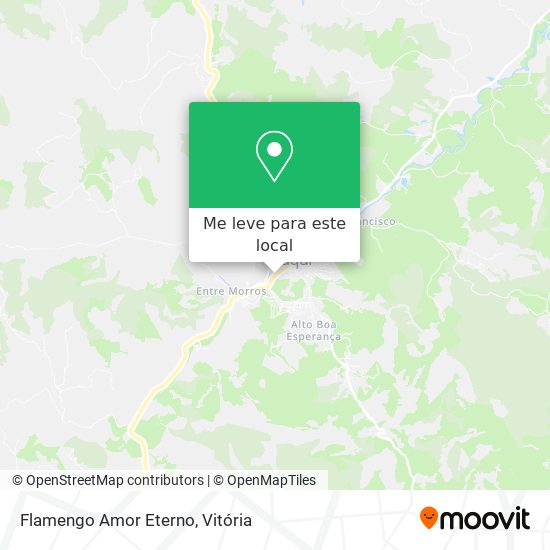 Flamengo Amor Eterno mapa