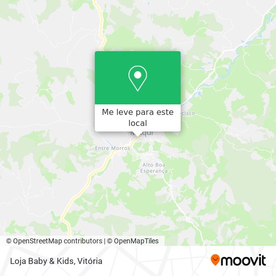 Loja Baby & Kids mapa