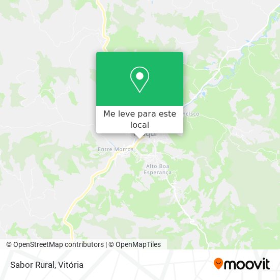 Sabor Rural mapa