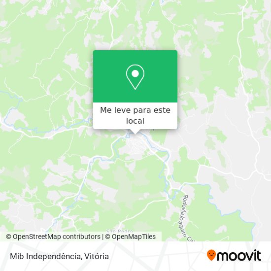 Mib Independência mapa
