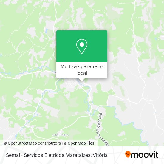 Semal - Servicos Eletricos Marataizes mapa