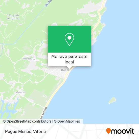 Pague Menos mapa