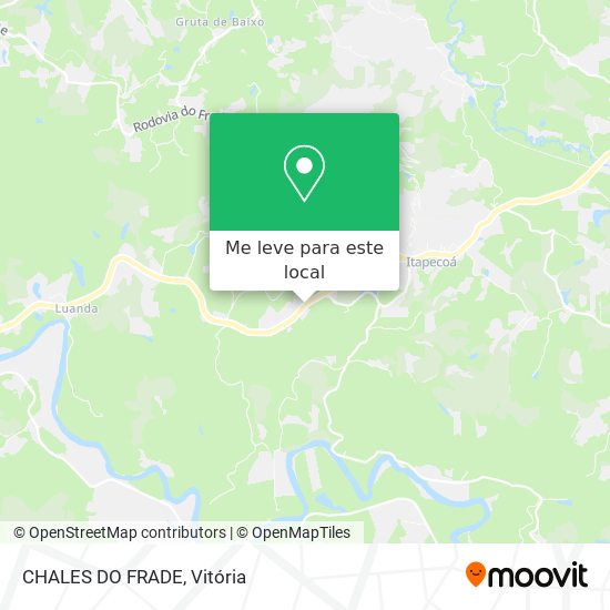 CHALES DO FRADE mapa