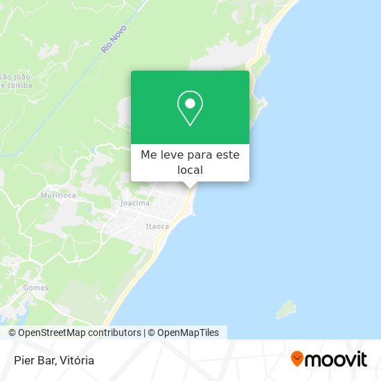 Pier Bar mapa