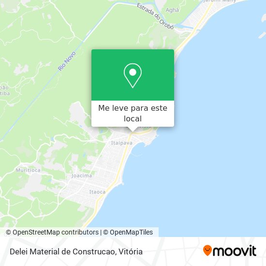 Delei Material de Construcao mapa