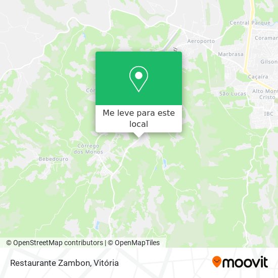 Restaurante Zambon mapa