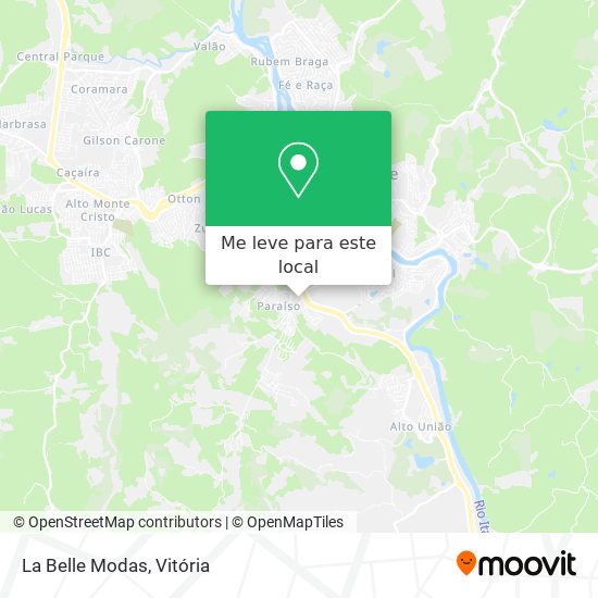 La Belle Modas mapa
