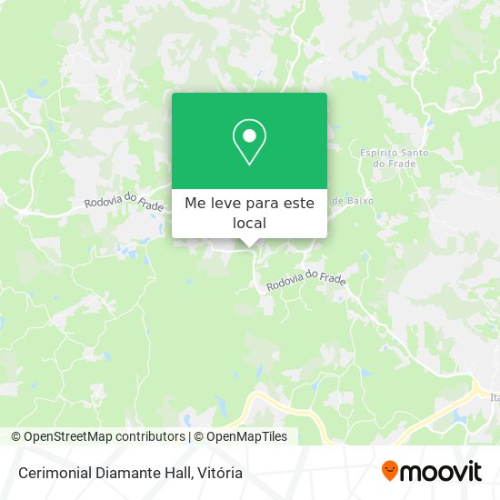 Cerimonial Diamante Hall mapa