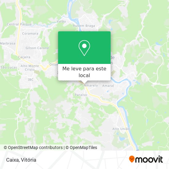 Caixa mapa