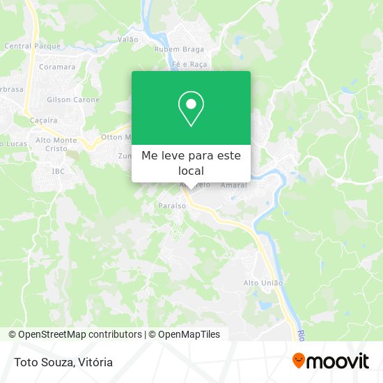 Toto Souza mapa