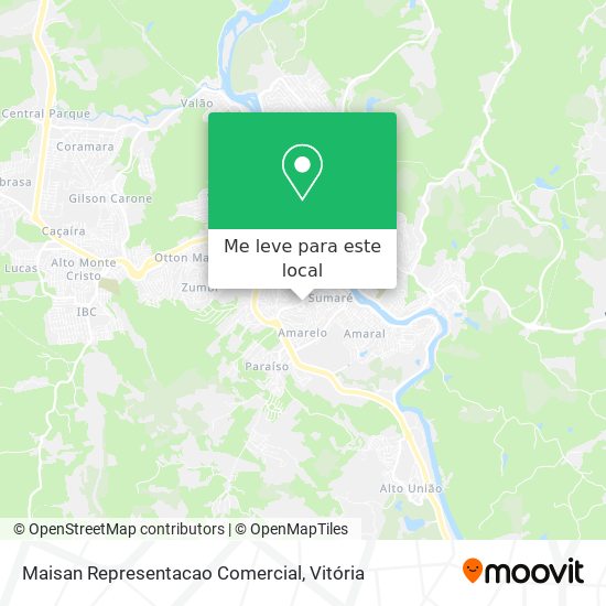 Maisan Representacao Comercial mapa