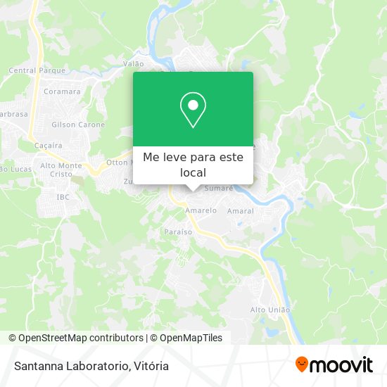 Santanna Laboratorio mapa