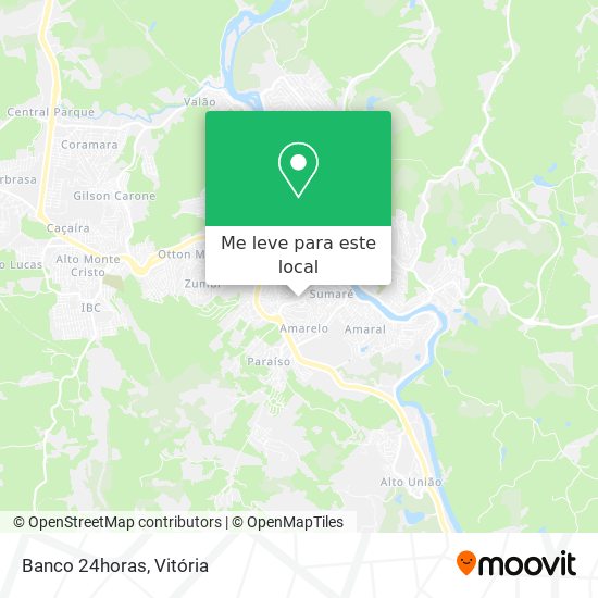 Banco 24horas mapa