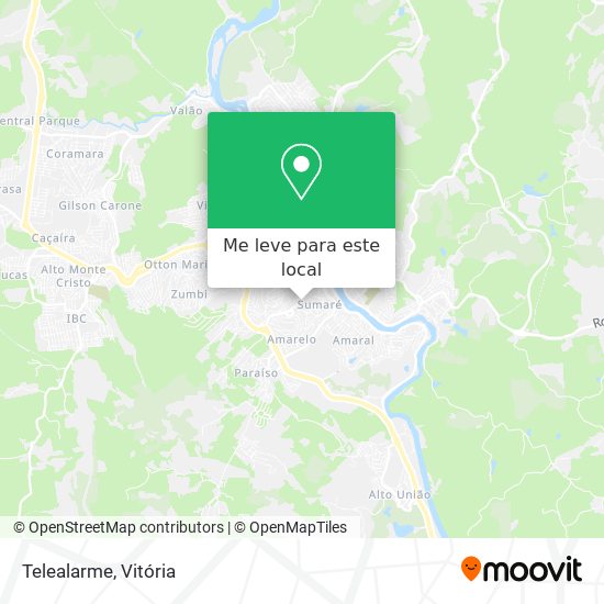 Telealarme mapa
