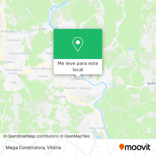Mega Construtora mapa