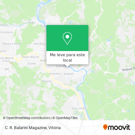 C. R. Balarini Magazine mapa