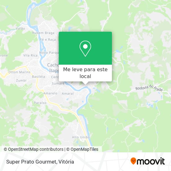 Super Prato Gourmet mapa