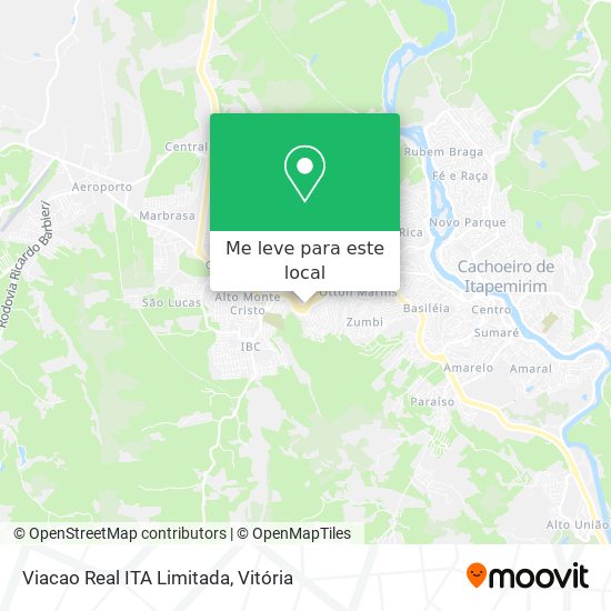 Viacao Real ITA Limitada mapa
