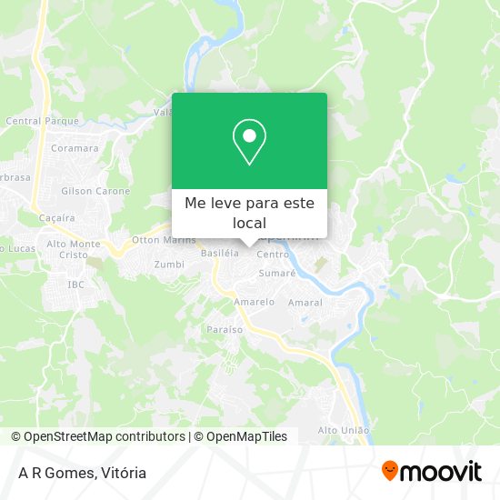 A R Gomes mapa