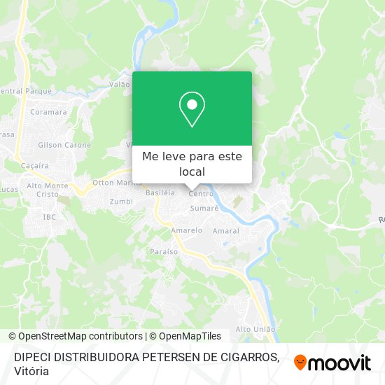 DIPECI DISTRIBUIDORA PETERSEN DE CIGARROS mapa