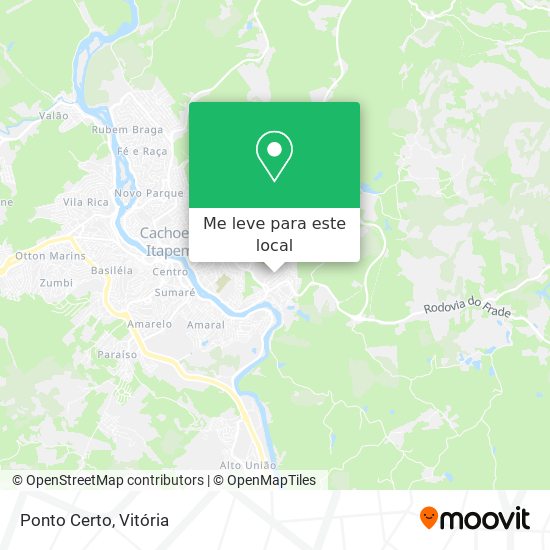 Ponto Certo mapa