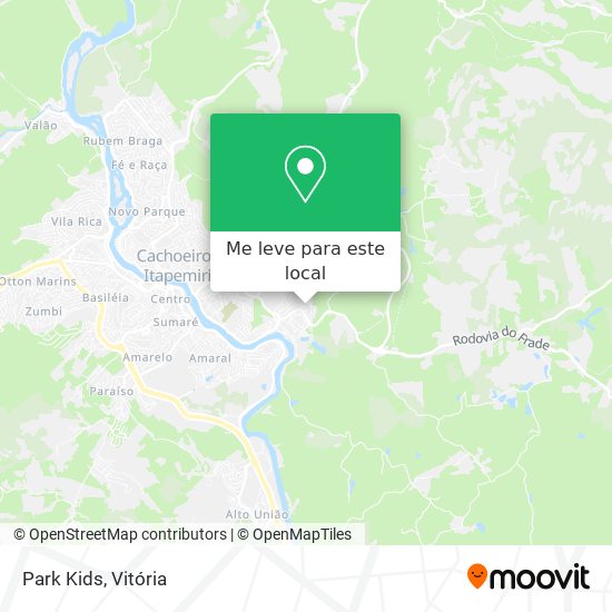 Park Kids mapa