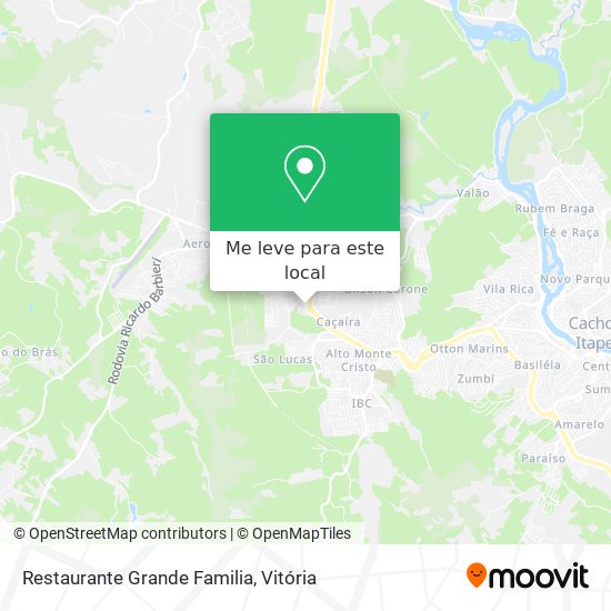 Restaurante Grande Familia mapa