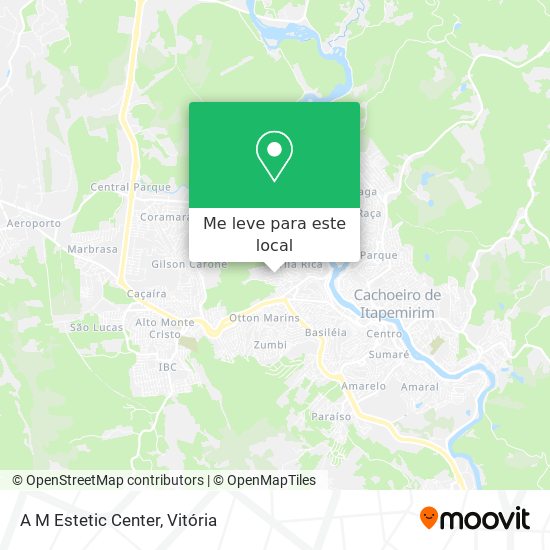 A M Estetic Center mapa
