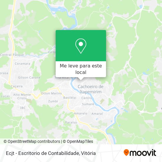 Ecjt - Escritorio de Contabilidade mapa