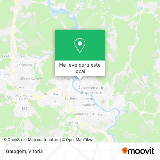 Garagem mapa
