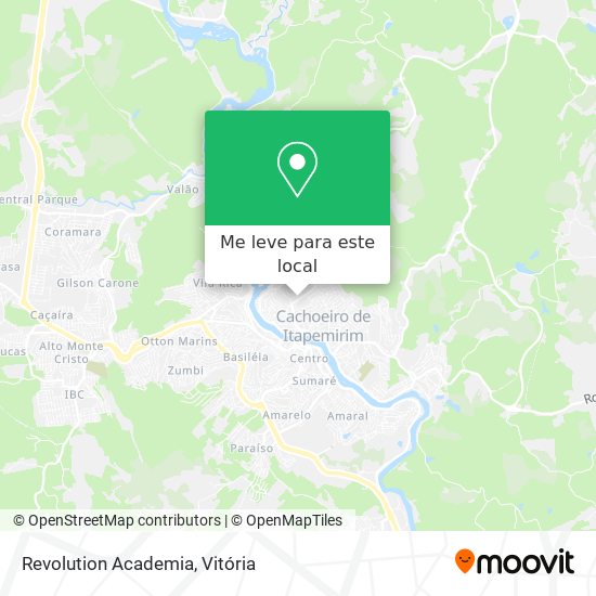 Revolution Academia mapa
